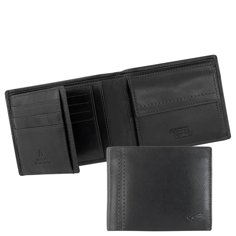 Camel Active Bilbao - Geldbörse 7cc 13 cm RFID (black)