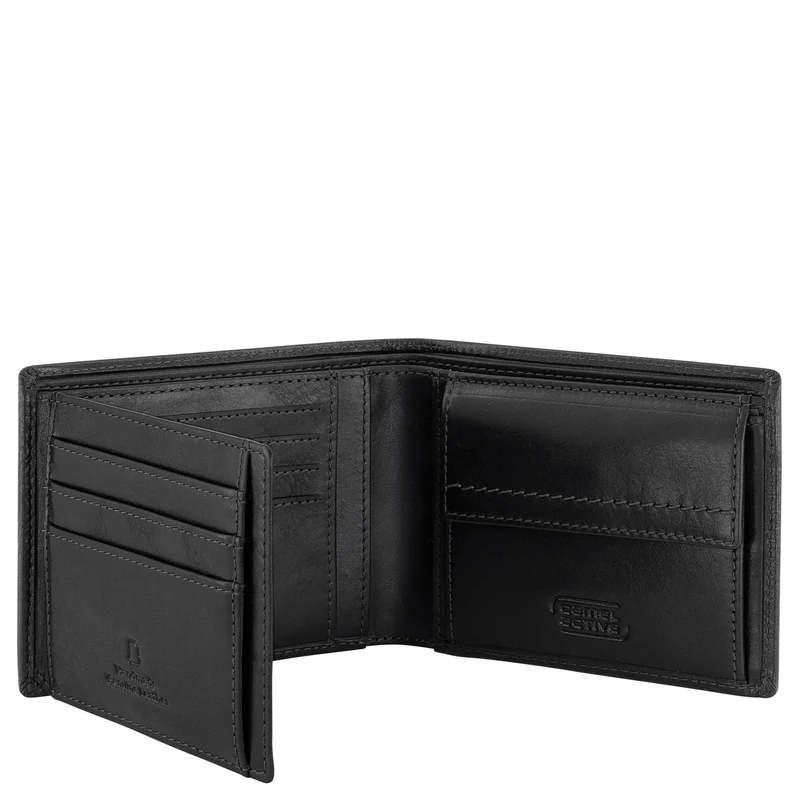 Camel Active Bilbao - Geldbörse 7cc 13 cm RFID (black)