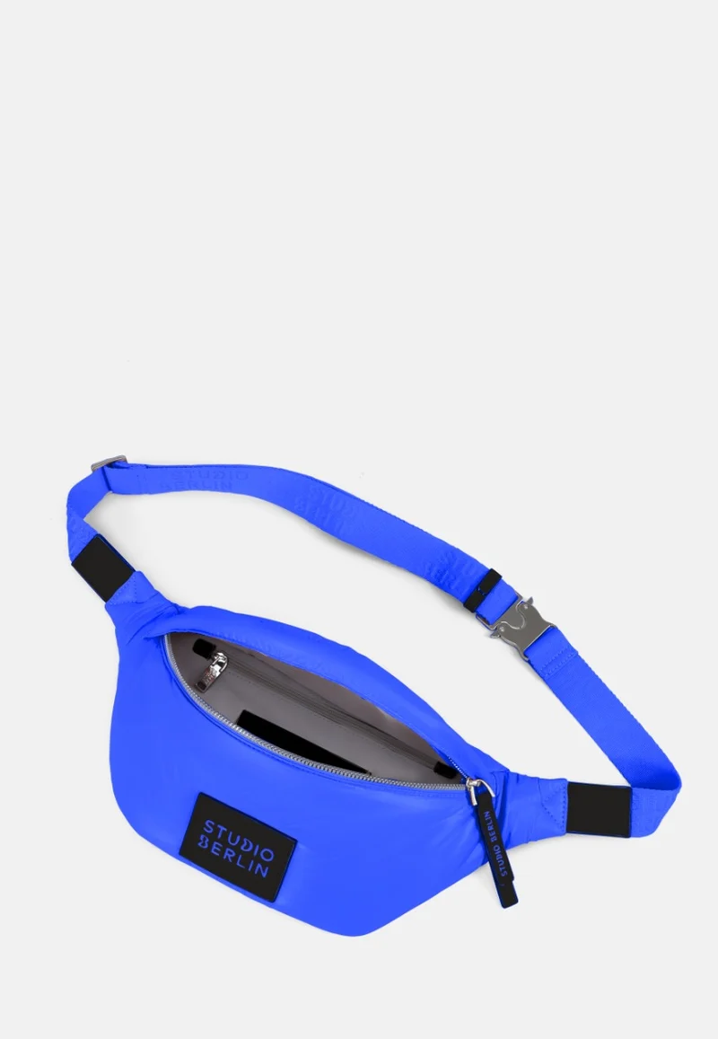 Studio Berlin Spandau Mini Shiny Cobalt Blue Gürteltasche