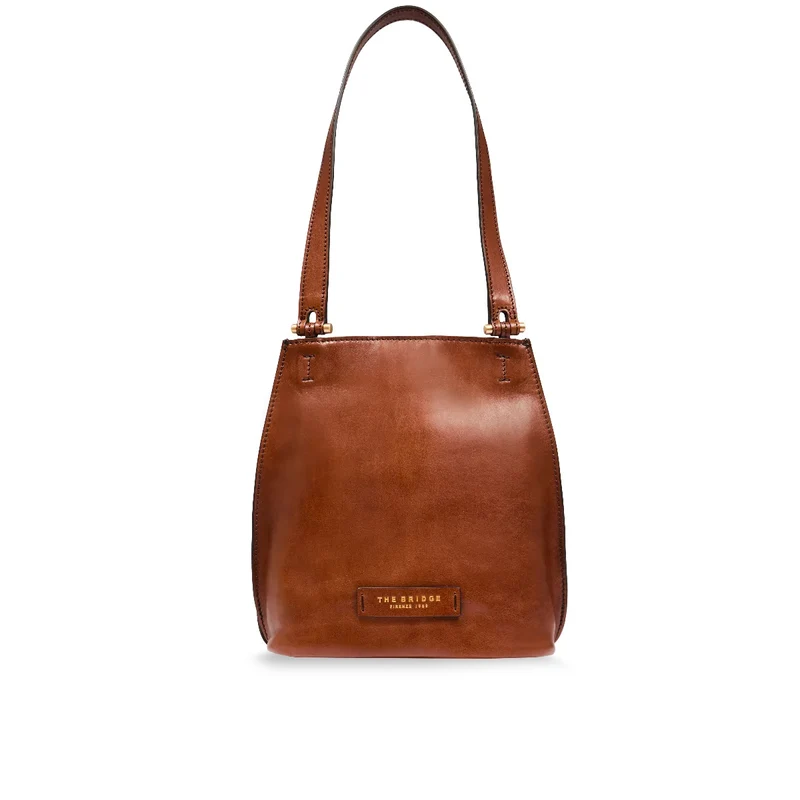The Bridge Leder Beuteltasche