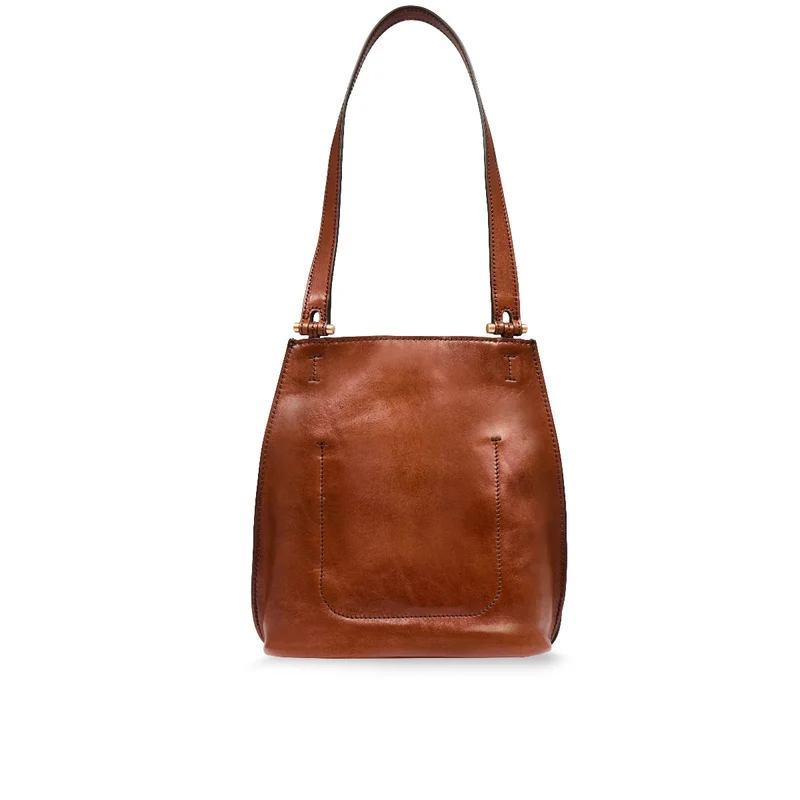 The Bridge Leder Beuteltasche