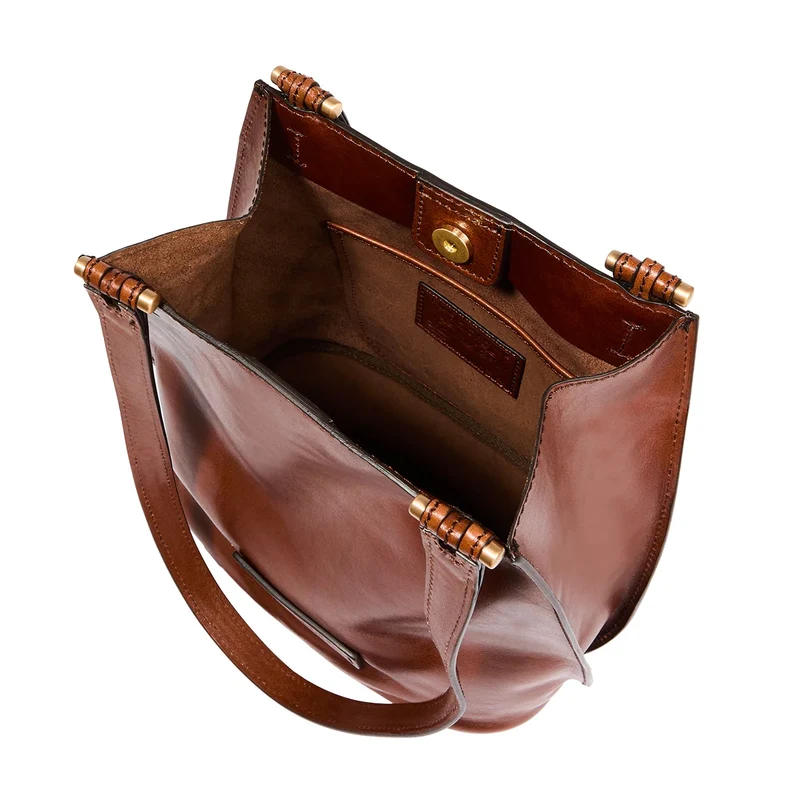 The Bridge Leder Beuteltasche