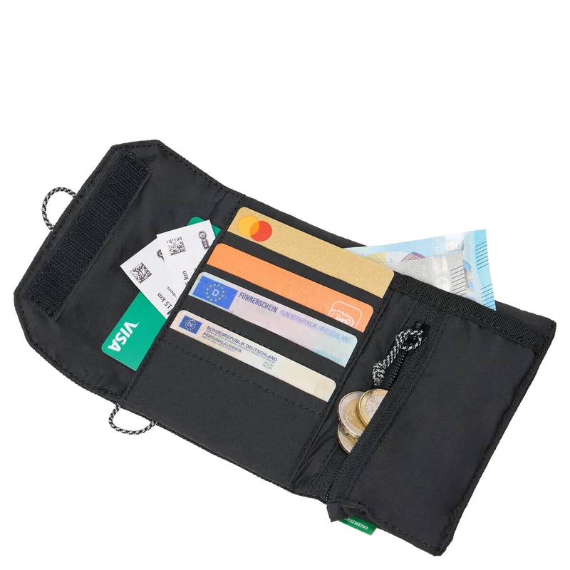 Vaude Wallet M - Geldbörse 4cc 13 cm (black)