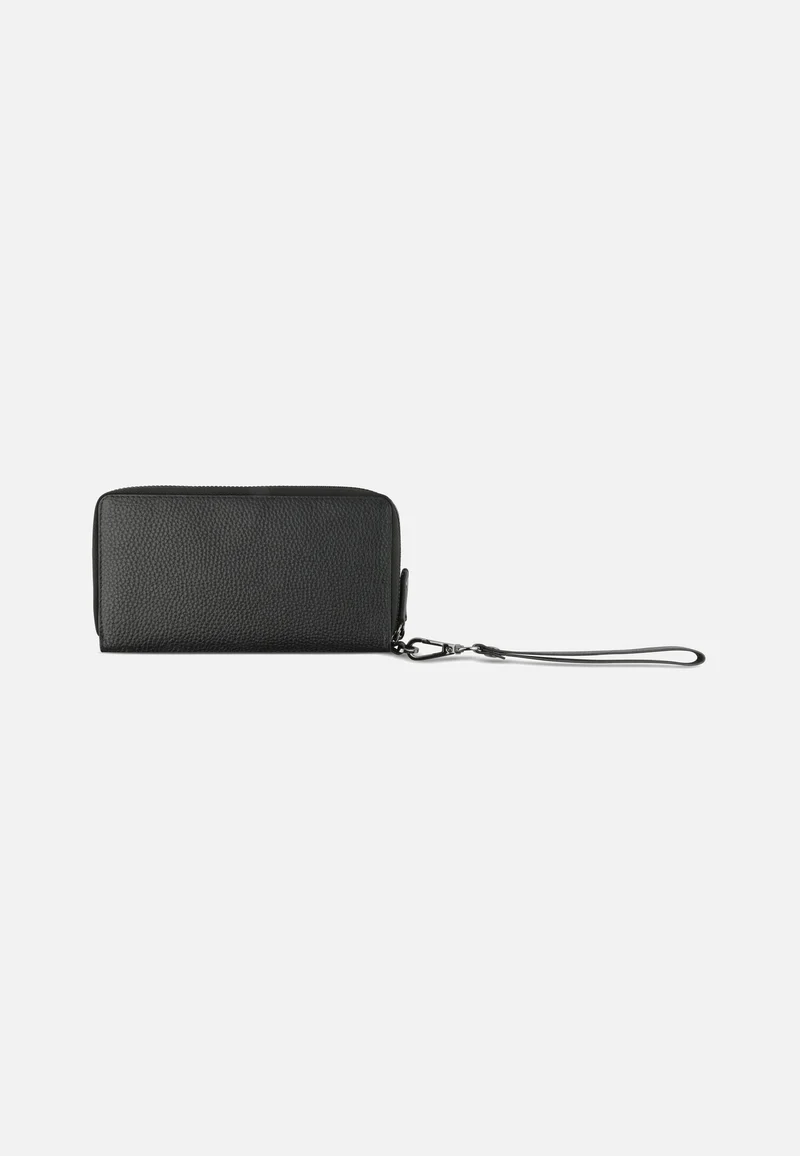 Elsa Ladies Double Zip Schwarz - Portemonnaie