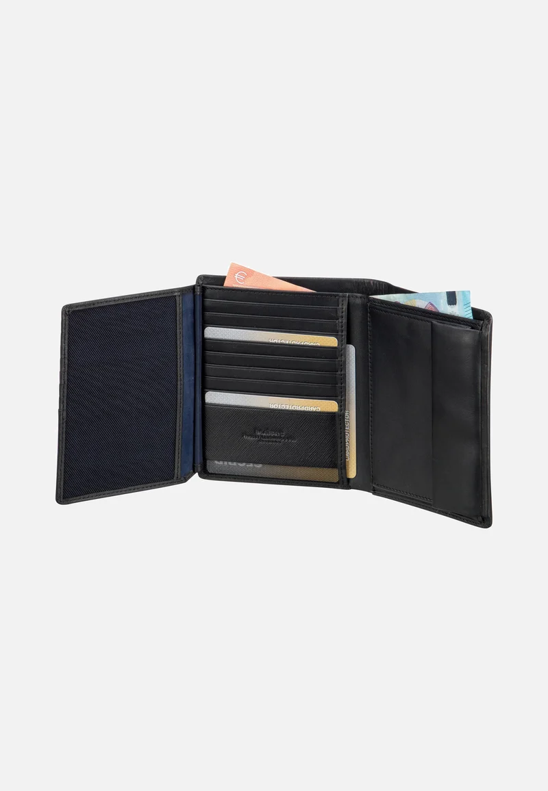 Abtweiler Hamlet Billfold V17 Black - Portemonnaie