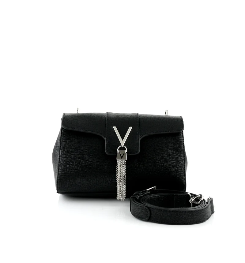 Valentino Bags Divina Nero Überschlagtasche