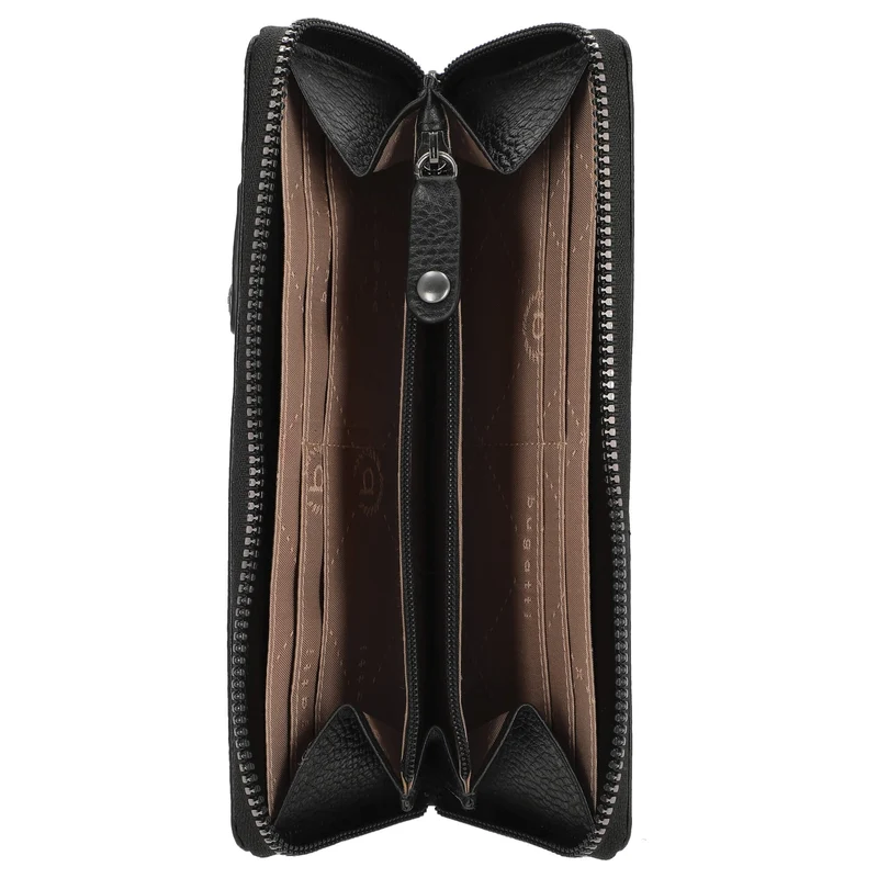 bugatti Elsa - Geldbörse 8cc 19 cm RFID (black)