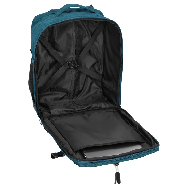 Travelite Kick Off - Rucksacktrolley 15.6" 40 cm (petrol)
