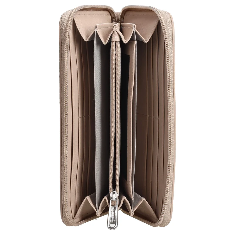 Mandarina Duck Mellow Leather - Geldbörse 12cc 19 cm (warm taupe)