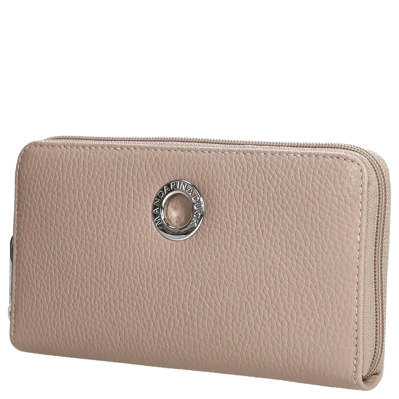 Mandarina Duck Mellow Leather - Geldbörse 12cc 19 cm (warm taupe)