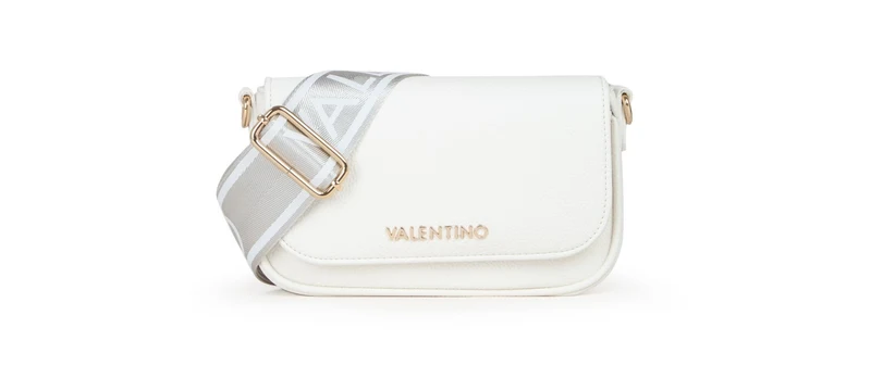 Valentino Bags Miramar Bianco Überschlagtasche