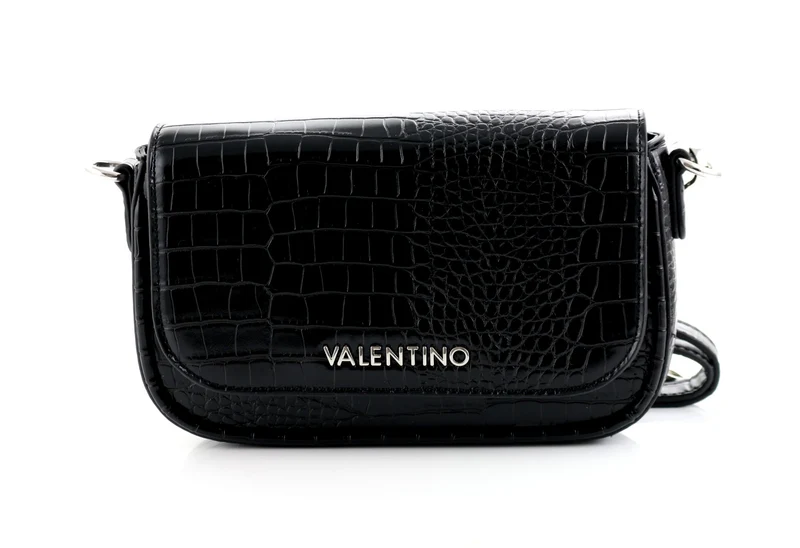 Valentino Bags Miramar Croco Überschlagtasche