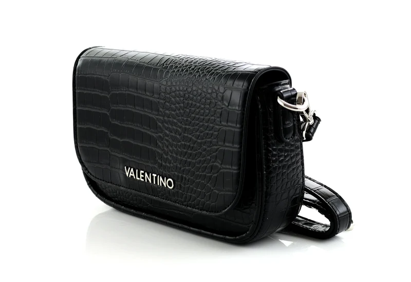 Valentino Bags Miramar Croco Überschlagtasche