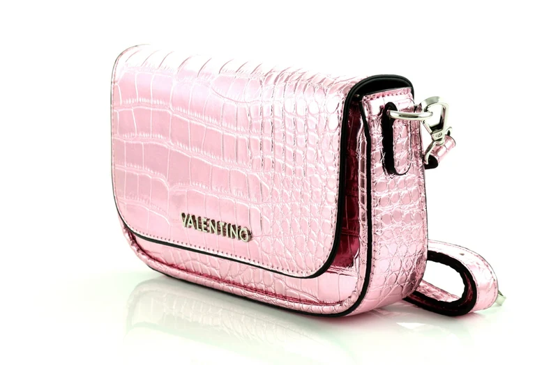 Valentino Bags Miramar Croco Überschlagtasche