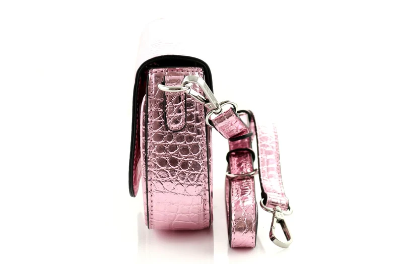 Valentino Bags Miramar Croco Überschlagtasche
