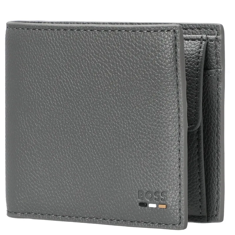 BOSS Ray - Geldbörse 4cc 11 cm (medium grey)