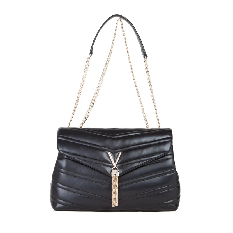 Valentino Bags Privilege Nero Überschlagtasche