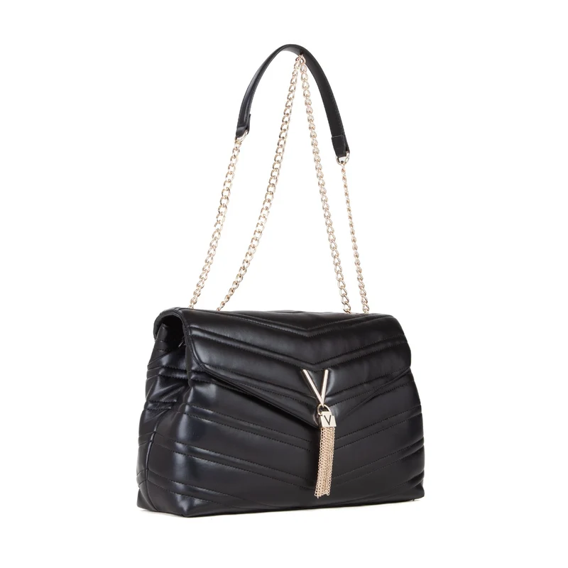Valentino Bags Privilege Nero Überschlagtasche