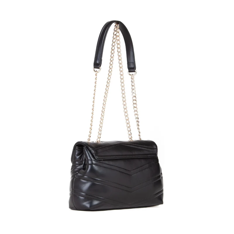 Valentino Bags Privilege Nero Überschlagtasche