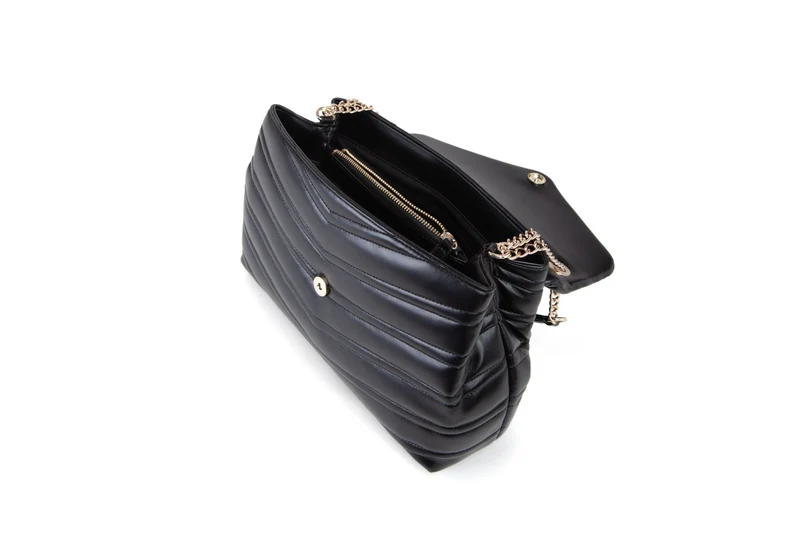 Valentino Bags Privilege Nero Überschlagtasche