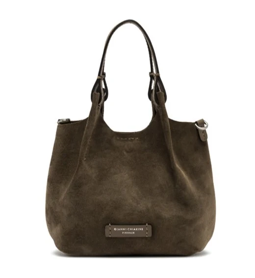 Gianni Chiarini Dua Beuteltasche Veloursleder