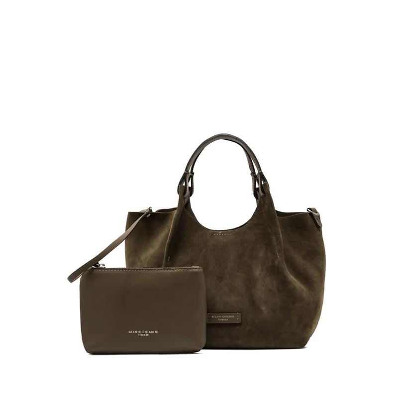 Gianni Chiarini Dua Beuteltasche Veloursleder