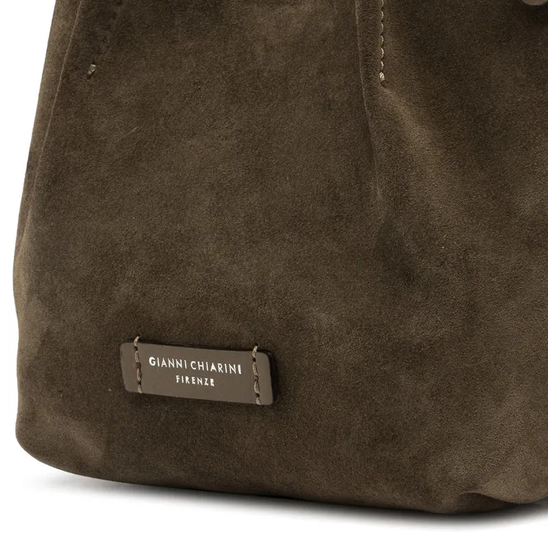 Gianni Chiarini Dua Beuteltasche Veloursleder
