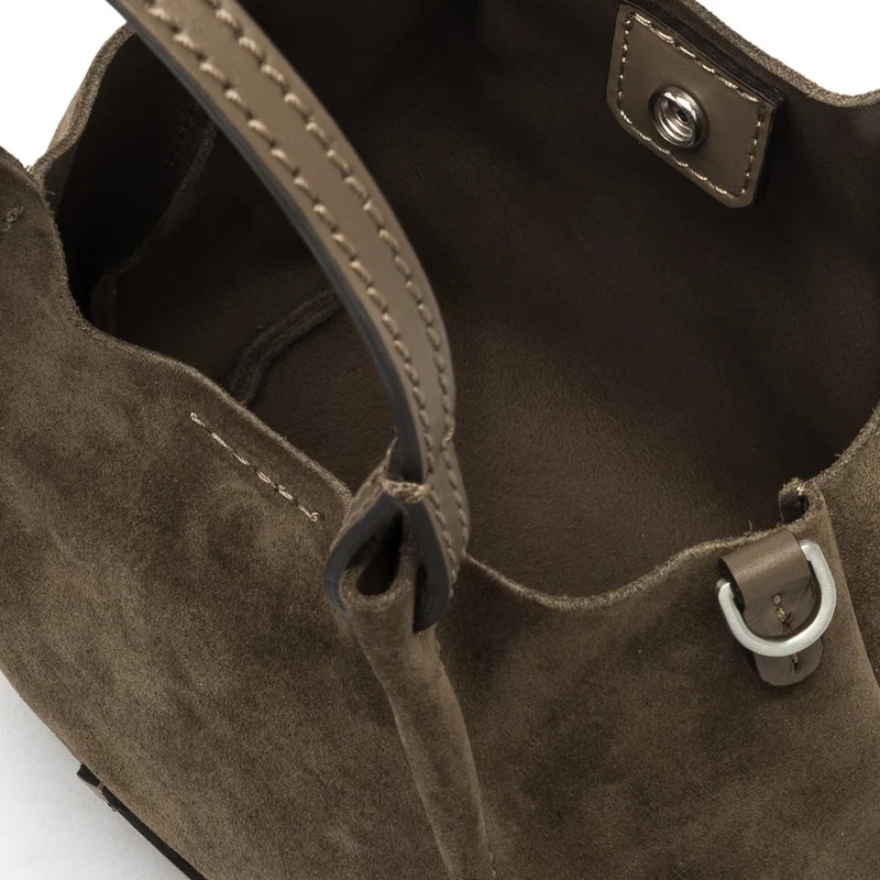 Gianni Chiarini Dua Beuteltasche Veloursleder