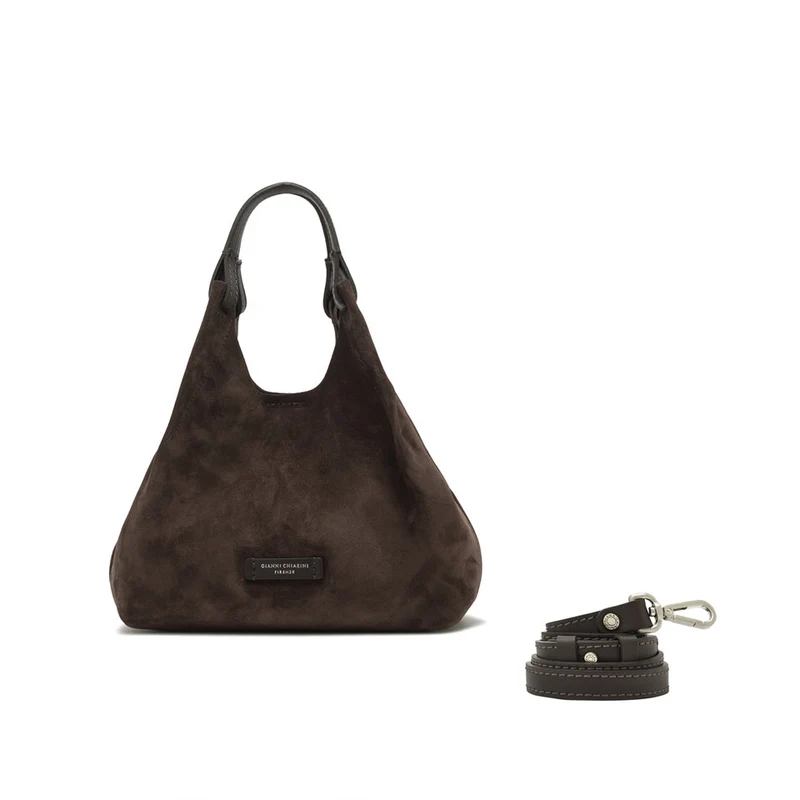 Gianni Chiarini Dua Beuteltasche Veloursleder