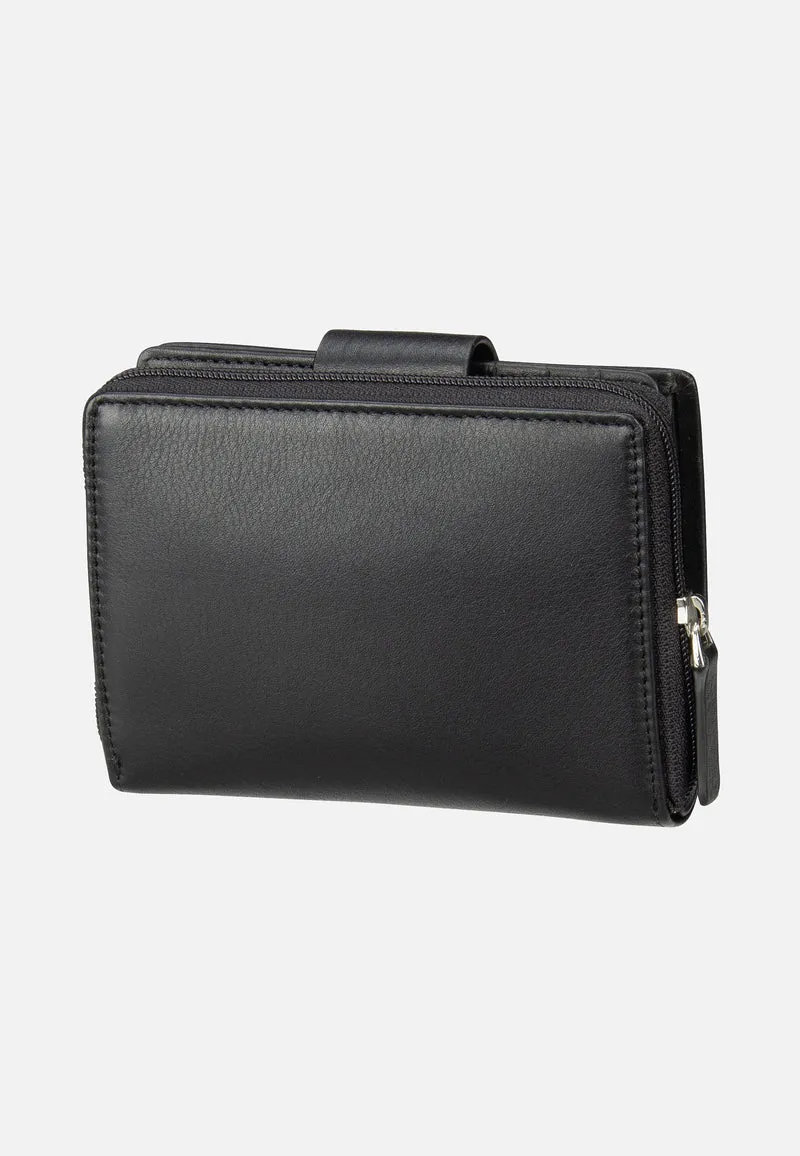 Henau Diethilde Purse MH9FZ Black - Portemonnaie