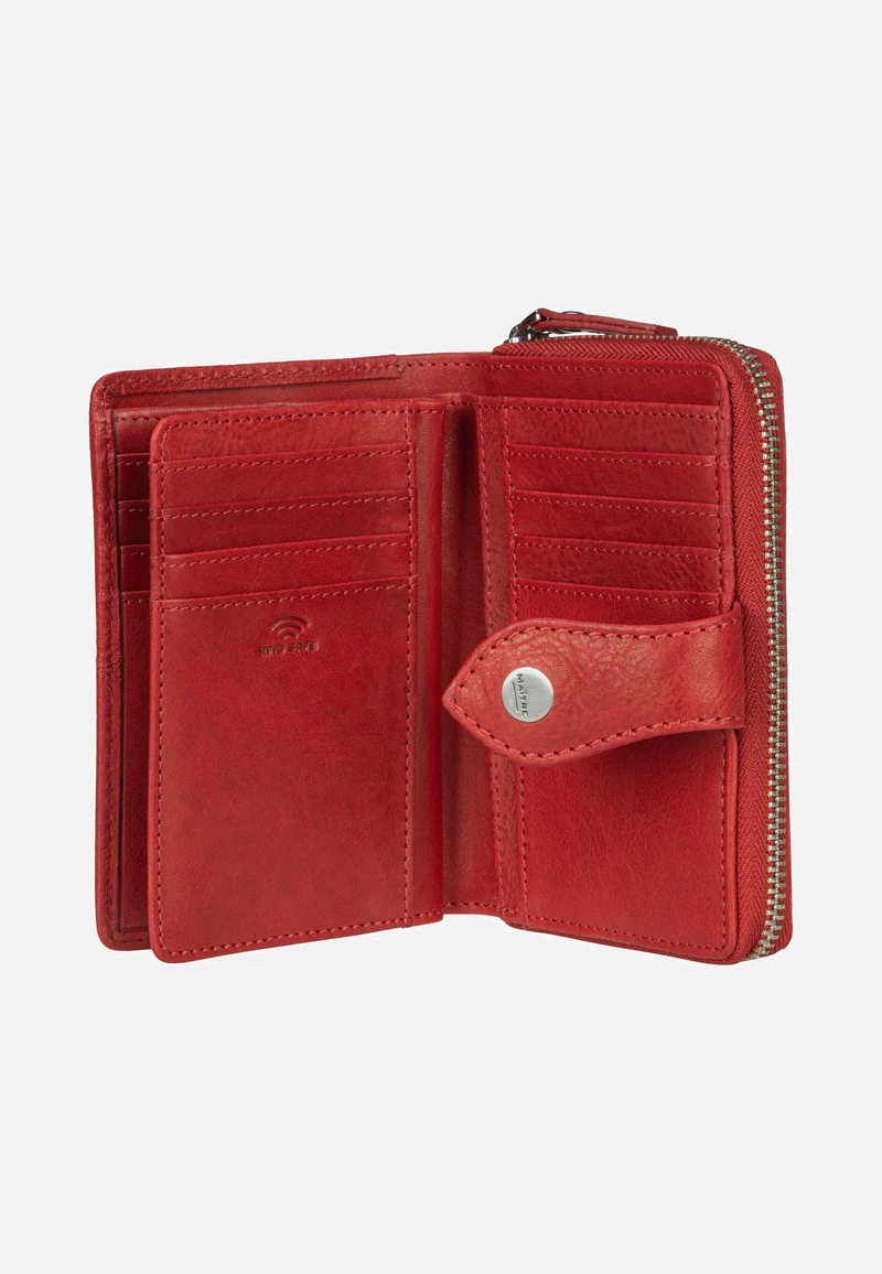 Lemberg Diethilde Purse MH16FZ Red - Portemonnaie