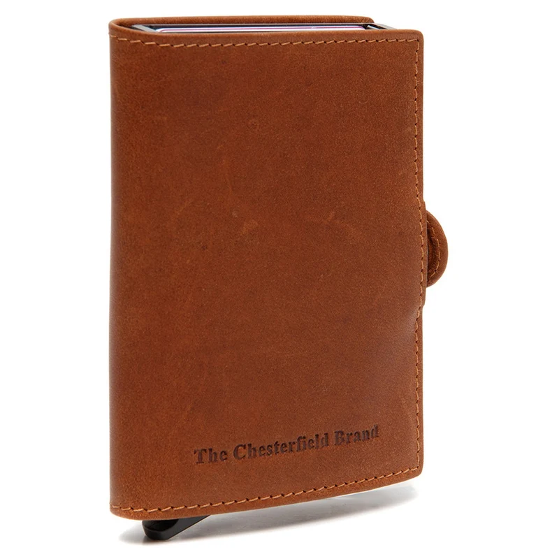 The Chesterfield Brand Lagos - Kreditkartenetui 6cc 10 cm RFID (cognac)