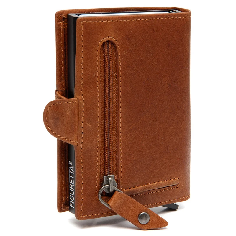 The Chesterfield Brand Lagos - Kreditkartenetui 6cc 10 cm RFID (cognac)