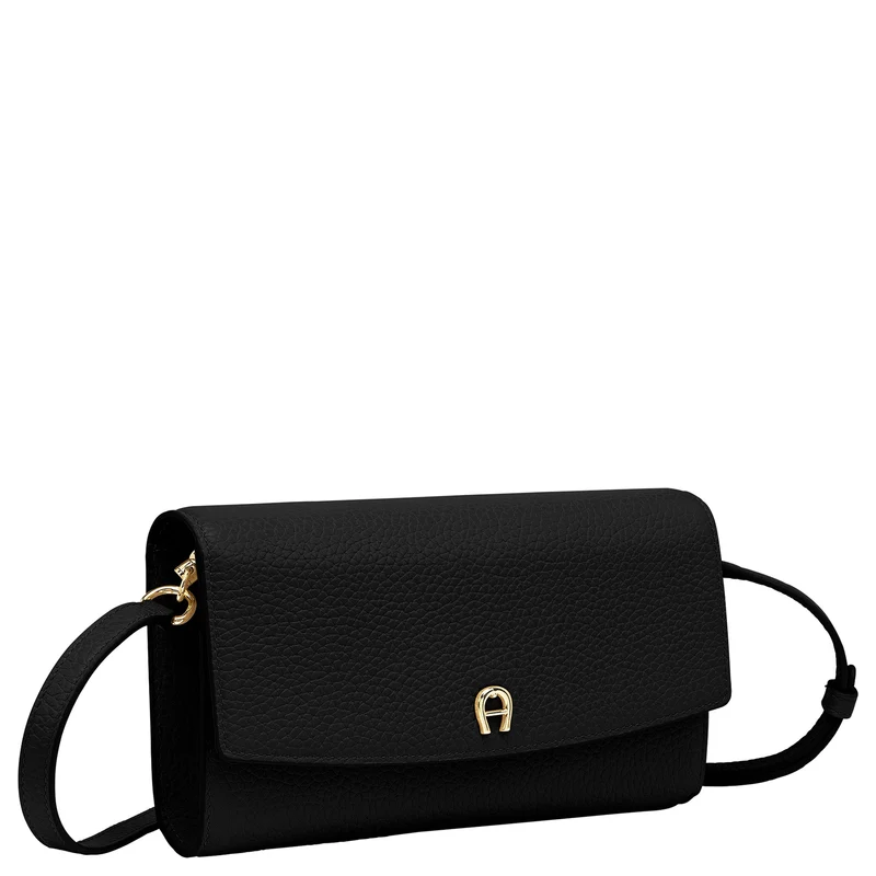 Aigner Wallet on Chain - Geldbörse 14cc 21.5 cm RFID (black)