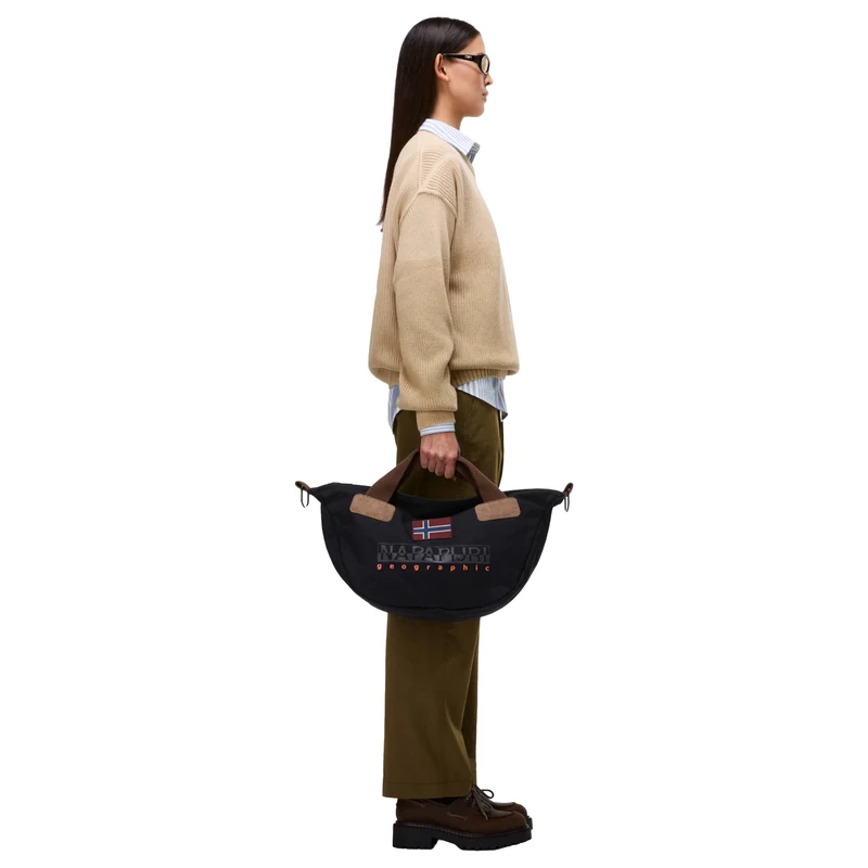 Napapijri H-Reflect Sling - Umhängetasche (black beauty)
