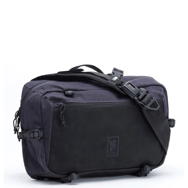 Chrome Kadet Max - UmhÃ¤ngetasche 15" 39.5 cm (black canvas leather)