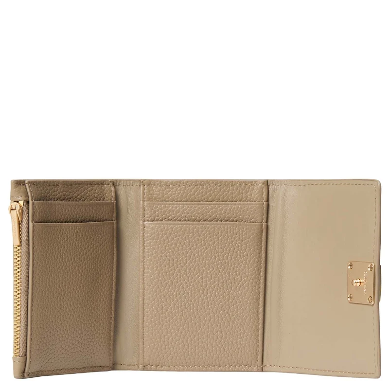 Calvin Klein Emblem Pebb - Geldbörse (desert taupe)