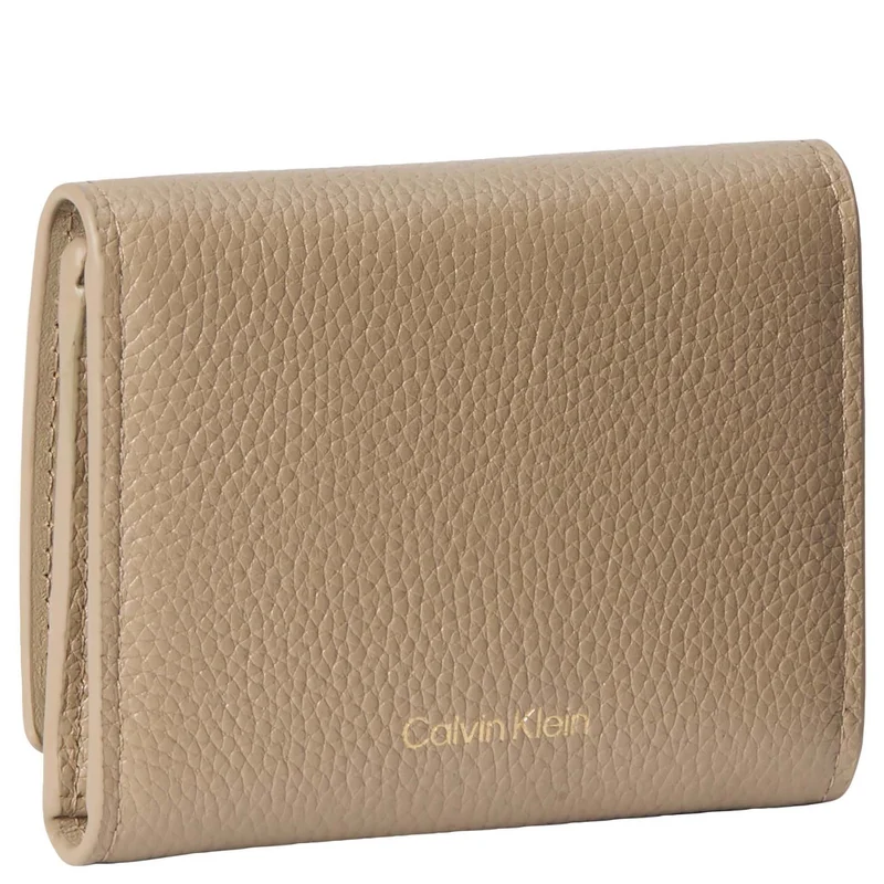 Calvin Klein Emblem Pebb - Geldbörse (desert taupe)