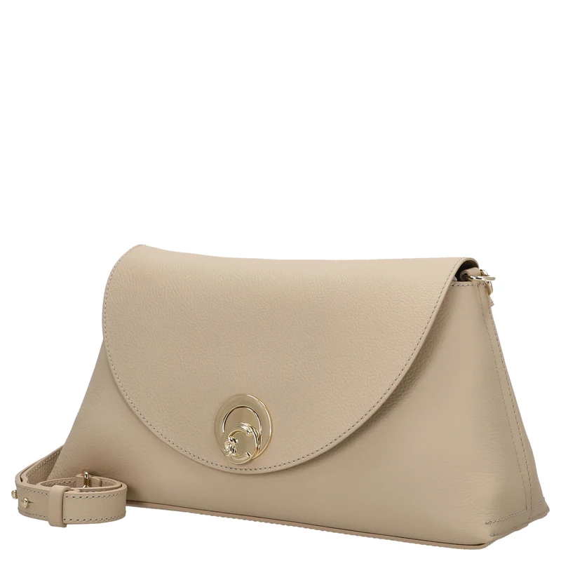 Coccinelle Nikla - Schultertasche 30 cm (sandshe/seagras)