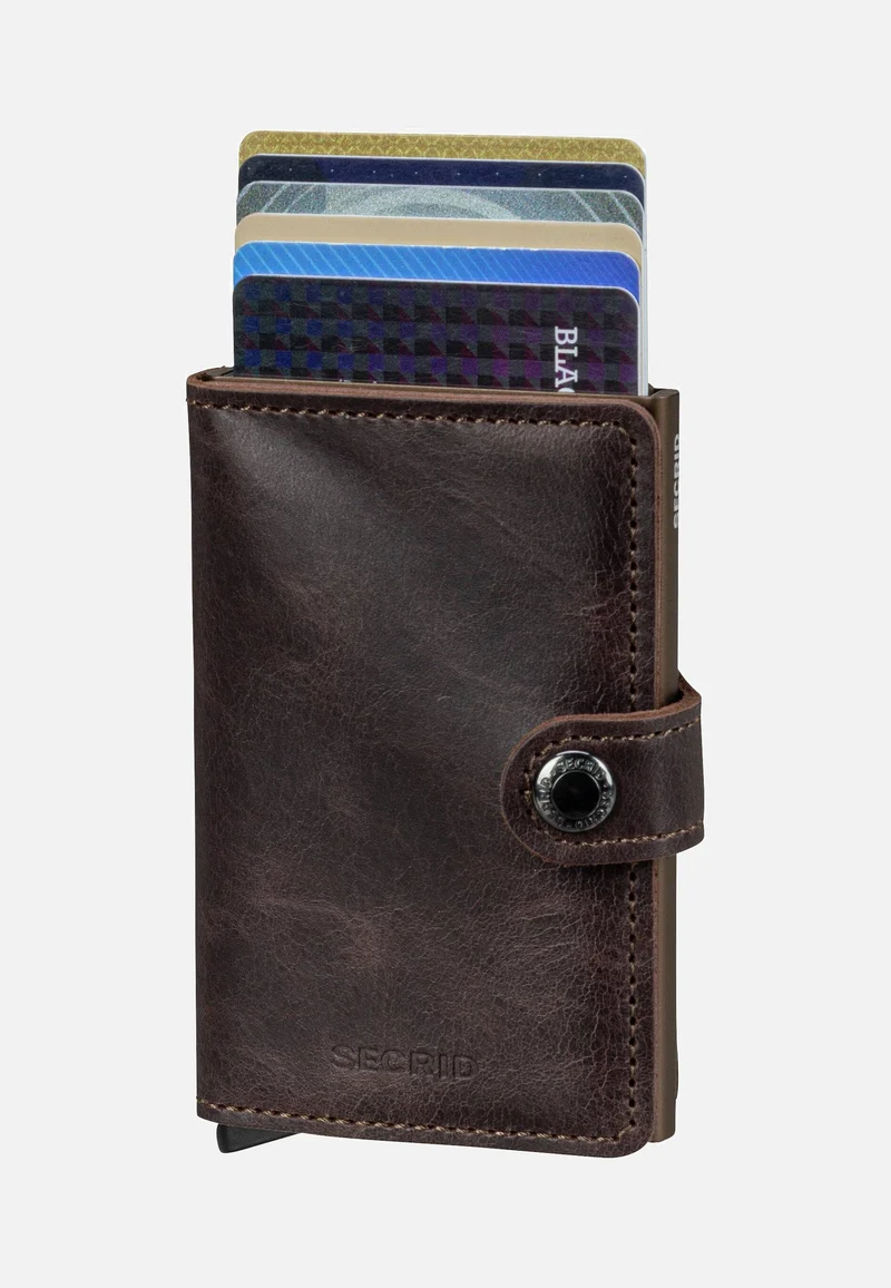 Miniwallet Vintage Chocolate - Portemonnaie