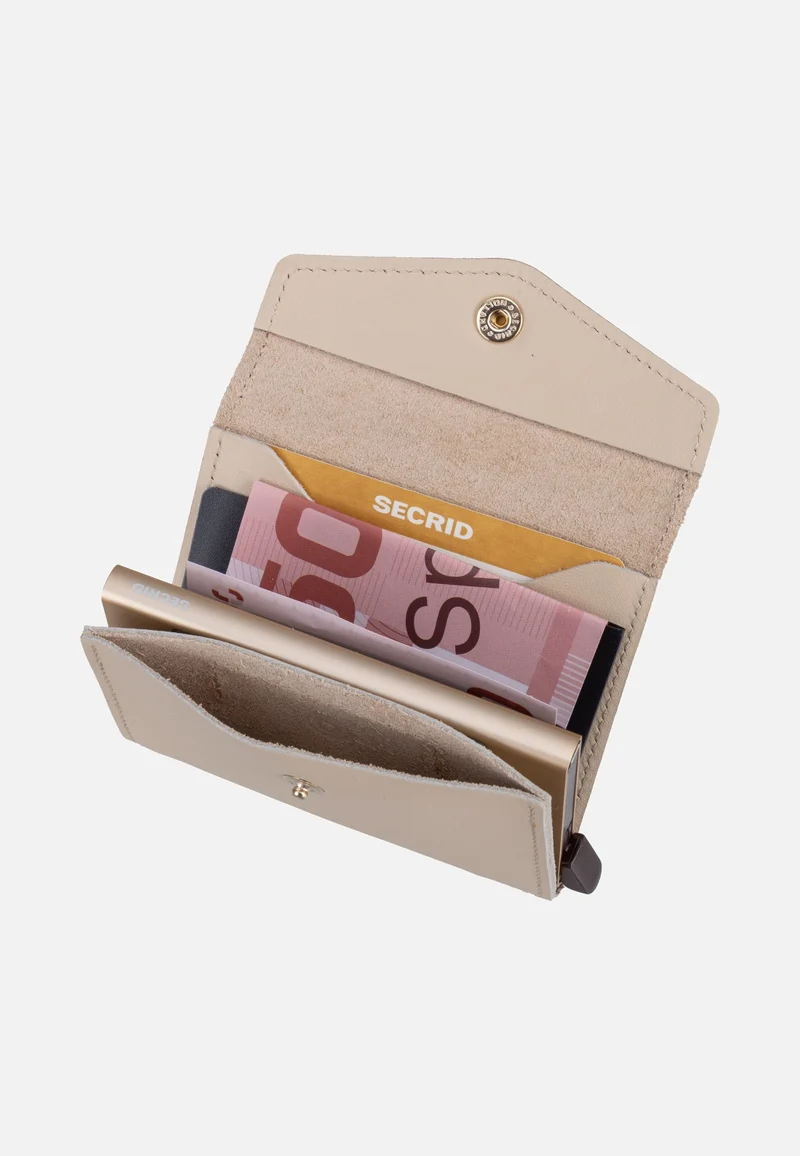Envelope Pebble Latte - Portemonnaie