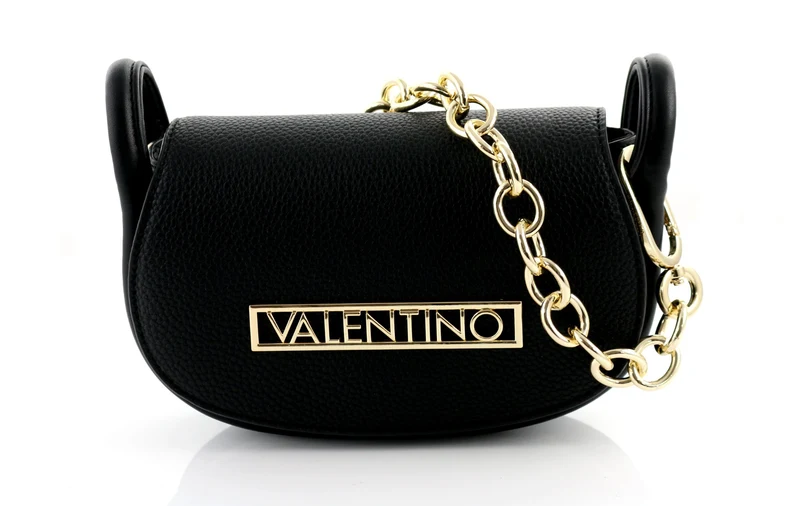 Valentino Bags Vinile Nero Überschlagtasche