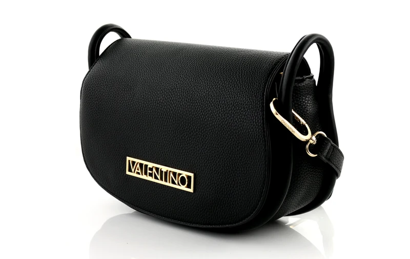 Valentino Bags Vinile Nero Überschlagtasche