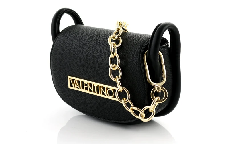 Valentino Bags Vinile Nero Überschlagtasche