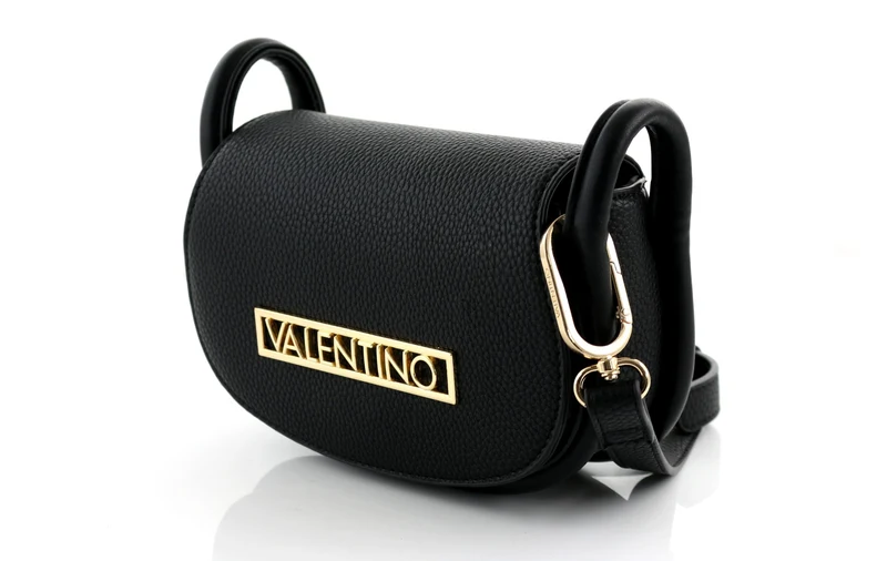 Valentino Bags Vinile Nero Überschlagtasche