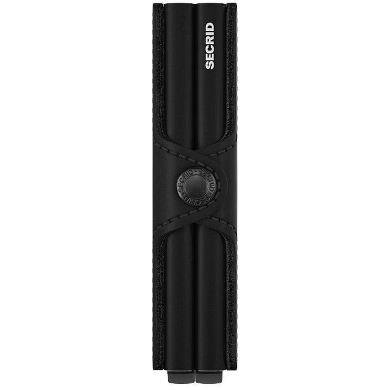 Secrid Matte Twinwallet - Geldbörse 12cc 7 cm RFID (black)