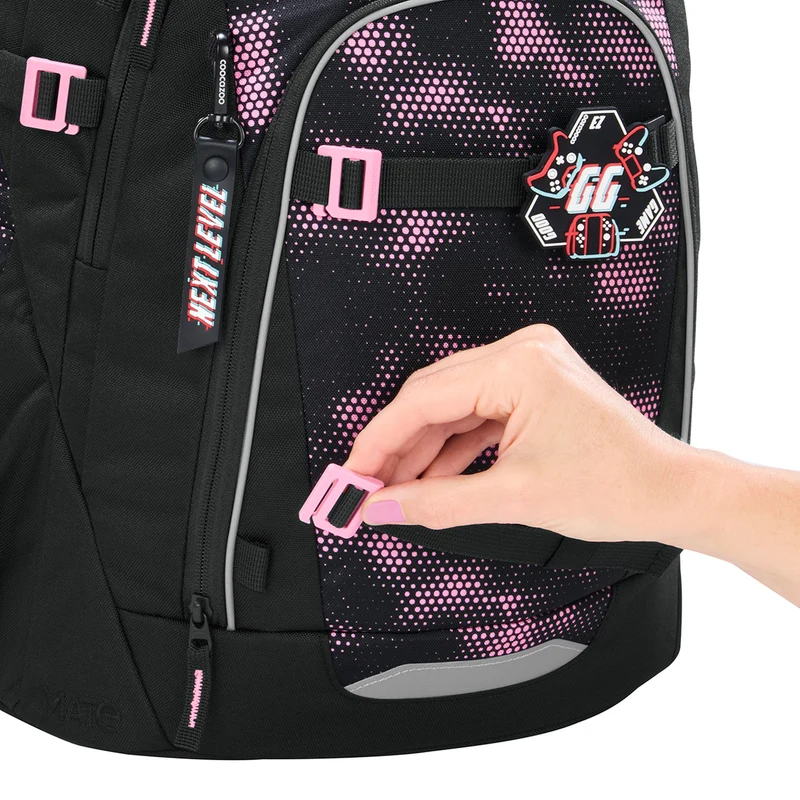 Coocazoo Mate - Schulrucksack 48 cm (Pink Illusion)