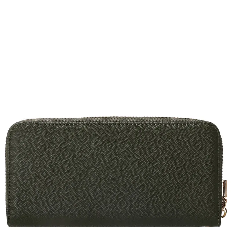 Seidenfelt Smilla - Damen- Geldbörse 19 cm (olive)