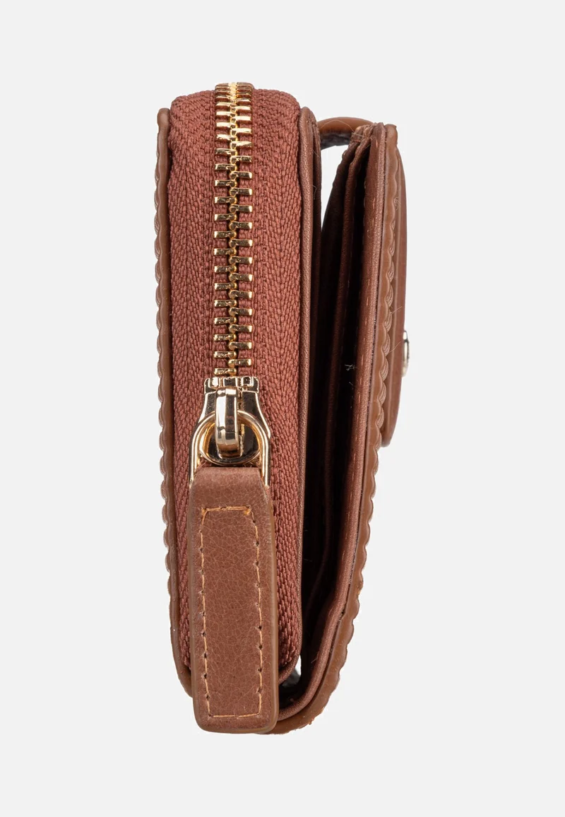 Noemi Ladies Zip Wallet M Cognac - Portemonnaie