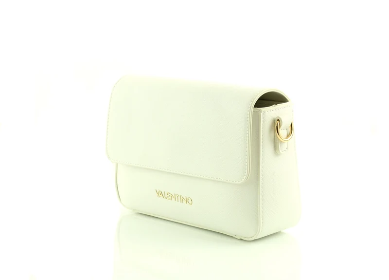 Valentino Bags Zero Re Bianco Überschlagtasche